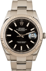 Rolex Datejust 41 Ref 126334 Black Dial