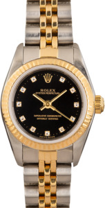 Rolex Ladies Oyster Perpetual 76193 Two-Tone