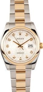 Rolex Datejust Watch 116203 Jubilee Diamond