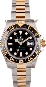 Rolex GMT Master Stainless Steel and Gold Mens 116713