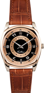 Rolex Cellini Rose Gold & White Gold 4243