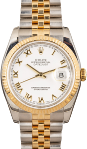 Rolex Datejust 116233 White Roman