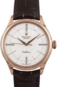 Mens Rolex Cellini 50505 Everose Gold