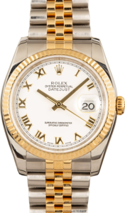 Rolex Datejust 116233 White Roman