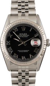 Rolex DateJust 16234 Black Dial