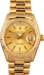 Used Men's Rolex President Gold Day-Date Model 18038