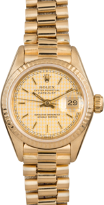 Pre Owned Rolex Ladies President Watch 69178