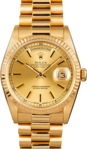 Used Rolex President Gold Day-Date 18238