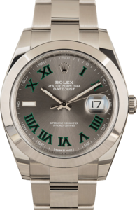 Rolex Datejust 126300 Dark Rhodium Dial