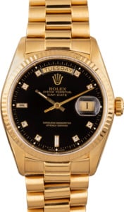 Pre Owned Rolex President 18038 Yellow Gold Bracelet