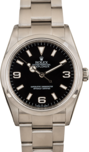 Rolex Explorer 114270 Black Dial