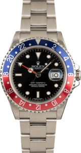 Rolex 'Pepsi' 16710 GMT Master II - 3186 Movement