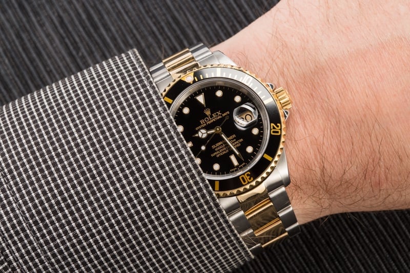 Rolex Submariner 16613 100% Authentic