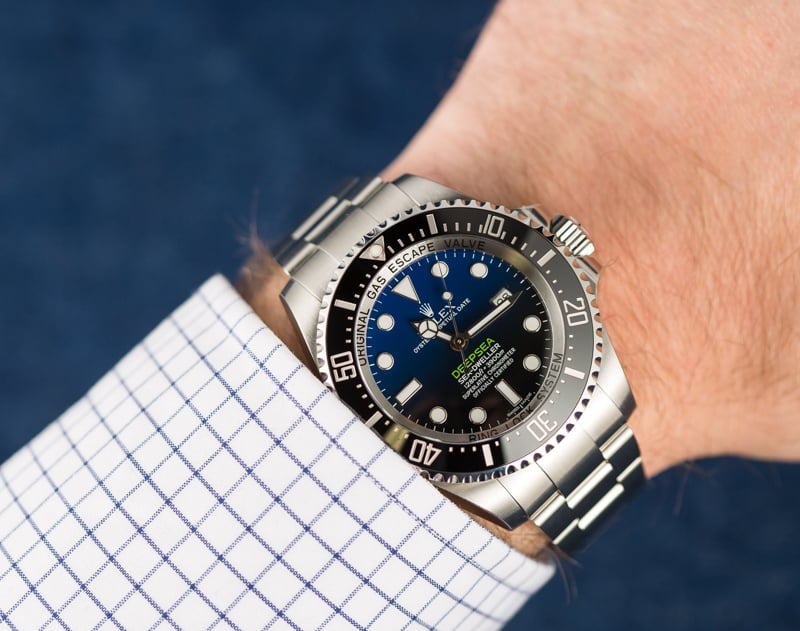 Rolex Sea-Dweller Deepsea Blue 116660 Factory Stickers