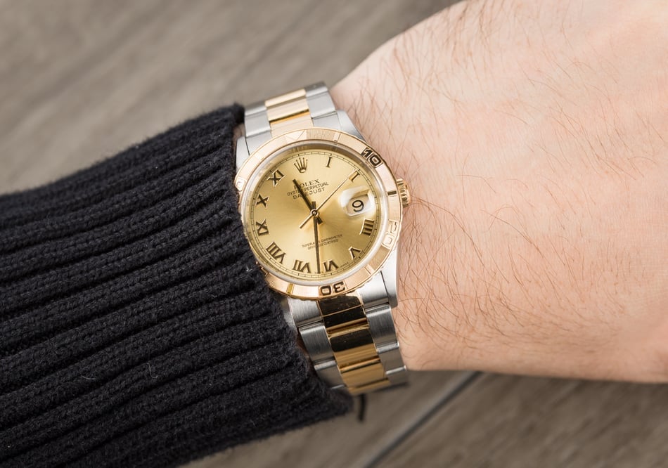 Rolex Datejust Thunderbird 16263 Champagne