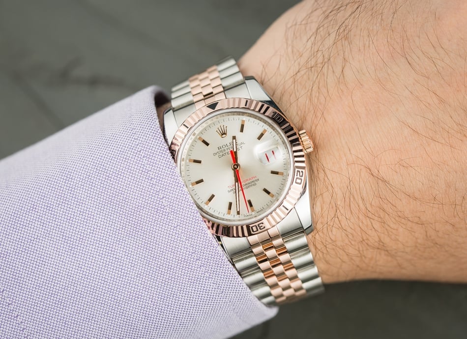 Rolex Datejust 116261 Everose Gold Thunderbird