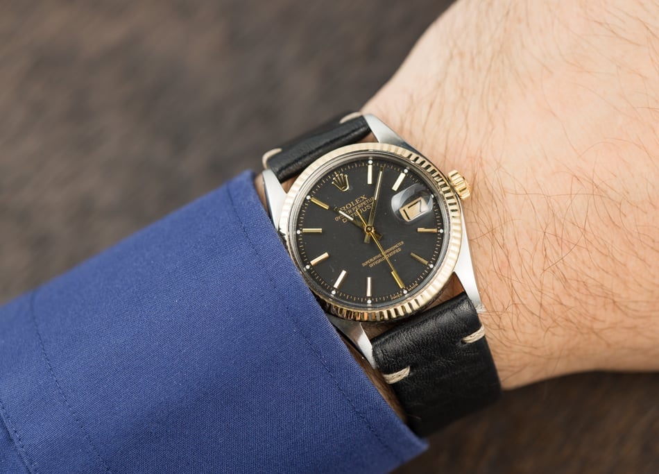 Rolex Vintage Datejust 1601 Black