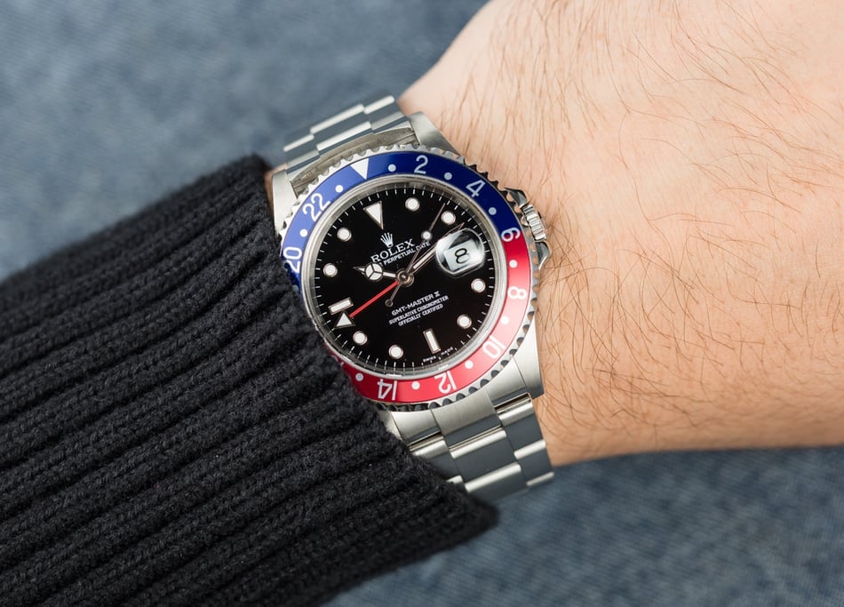 Rolex Pepsi GMT-Master II 16710 No Holes Case