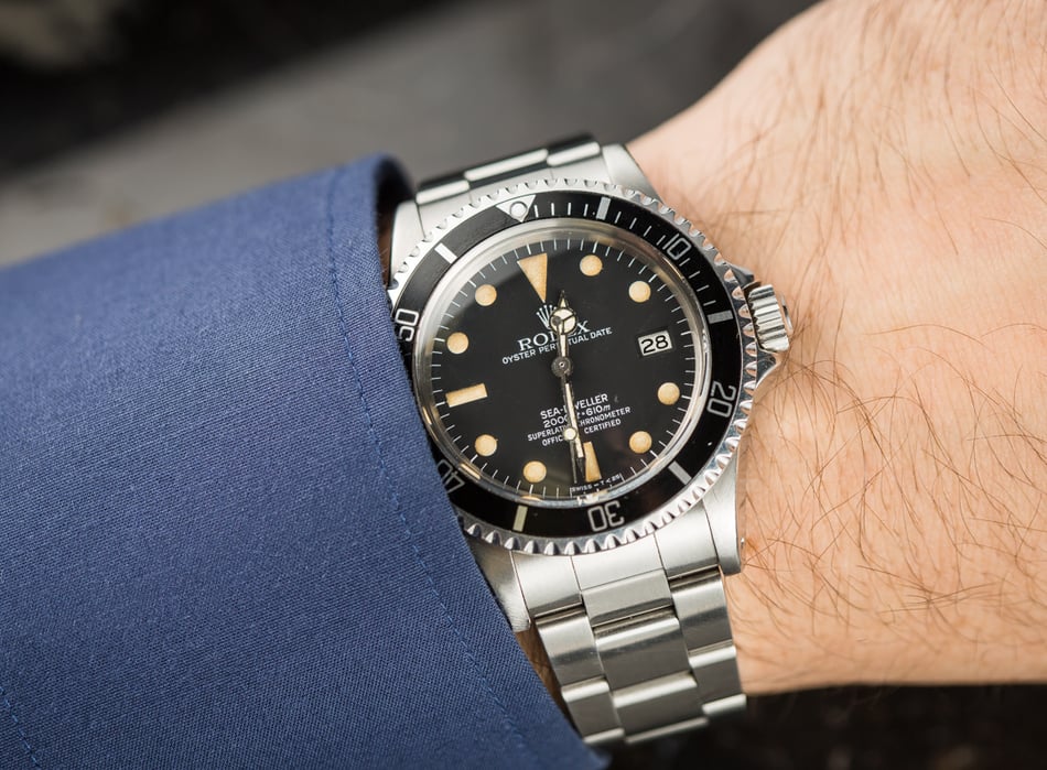 Vintage Rolex Sea-Dweller 1665 White