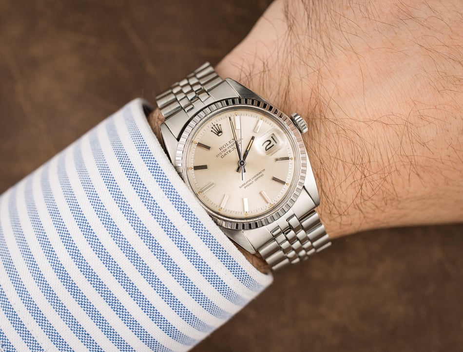 Rolex DateJust Stainless Steel Vintage 1603 TT