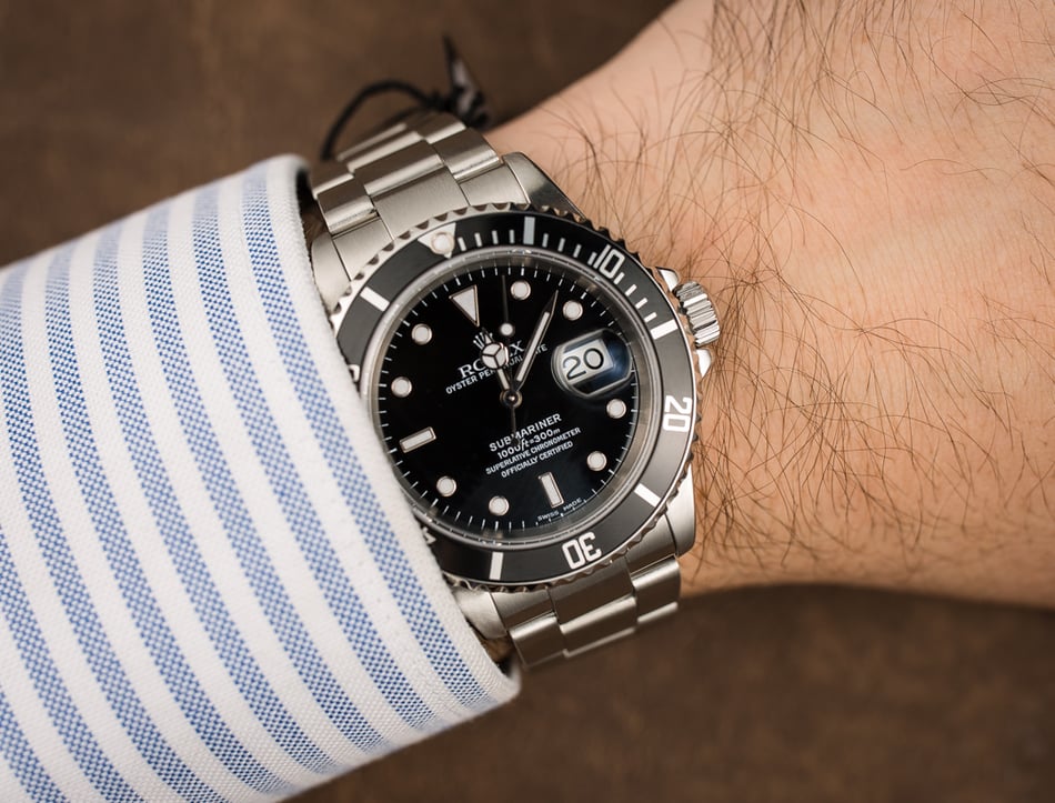 Rolex Oyster Perpetual Submariner Black 16610