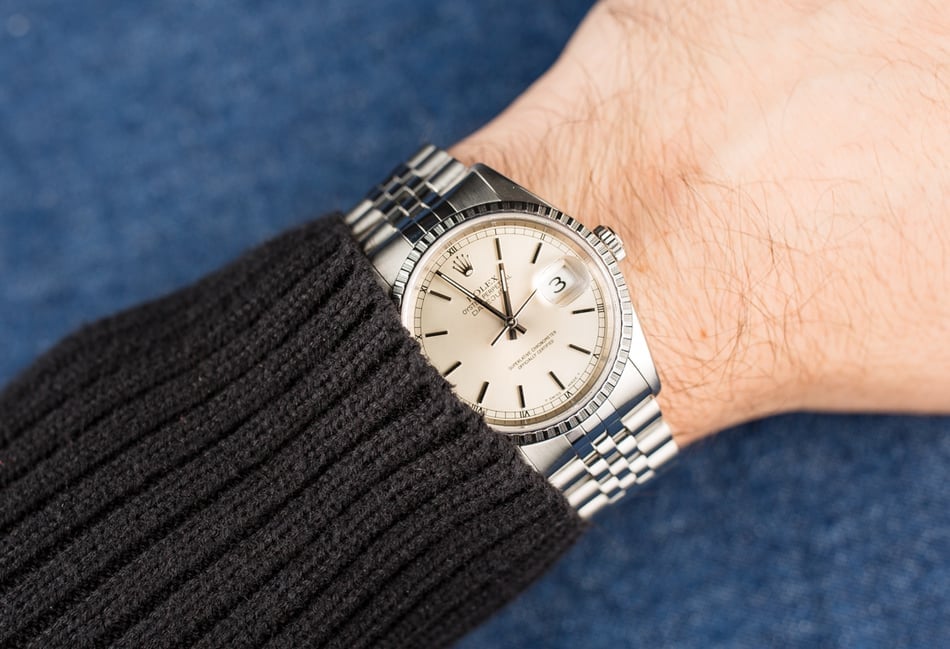 Rolex Datejust Stainless 16220 Jubilee