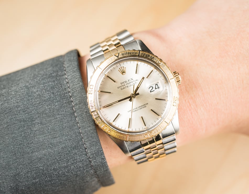 Rolex Thunderbird Datejust 16253 Silver Dial