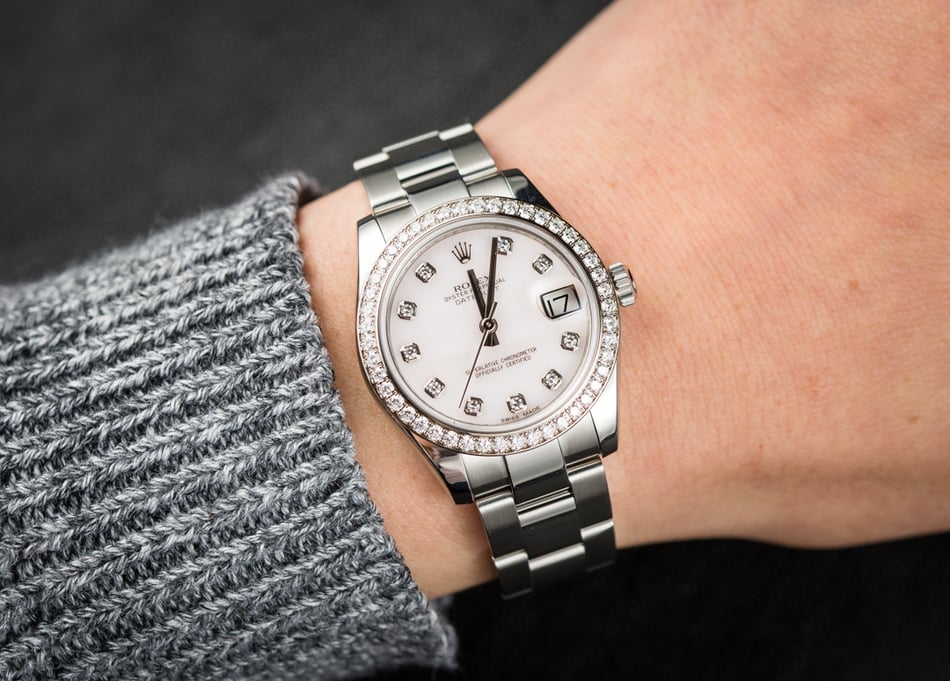 Rolex Datejust 31 Diamonds 178384