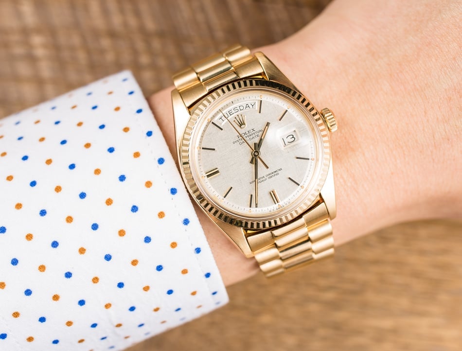 Rolex 1803 linen dial cheap