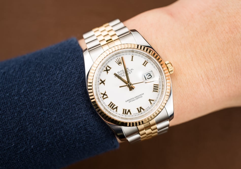 Rolex Datejust Two-Tone 116233 Roman