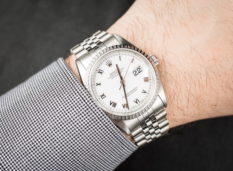 TT Men's Rolex Datejust Stainless Steel TT