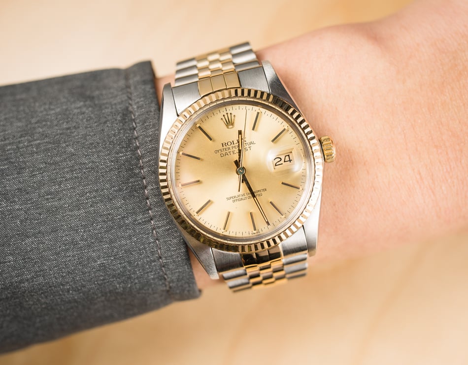 Rolex 16013 Datejust Champagne