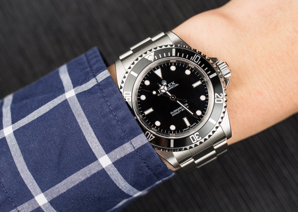 Rolex Submariner No Date Model 14060TT