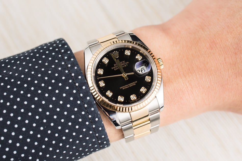 Rolex Datejust 116233 Black Diamond