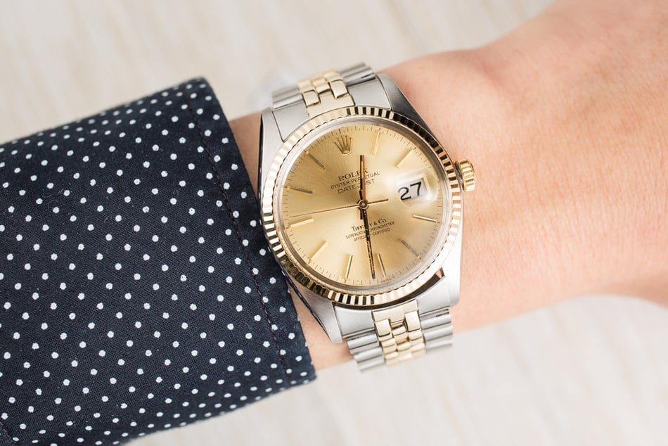 Rolex Datejust 1601 Tiffany & Co Dial