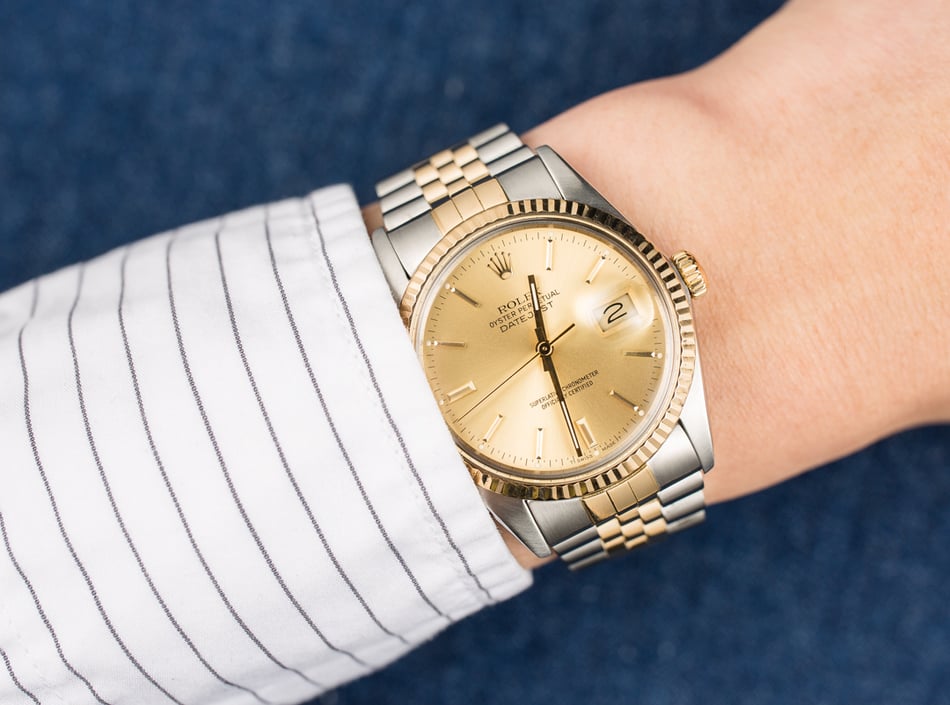 16013 Rolex Two-Tone Datejust