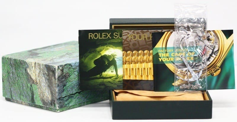 Rolex Submariner Two Tone 16613 Leather