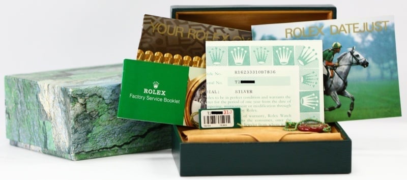 Rolex Datejust 16233 Diamond Dial Champagne