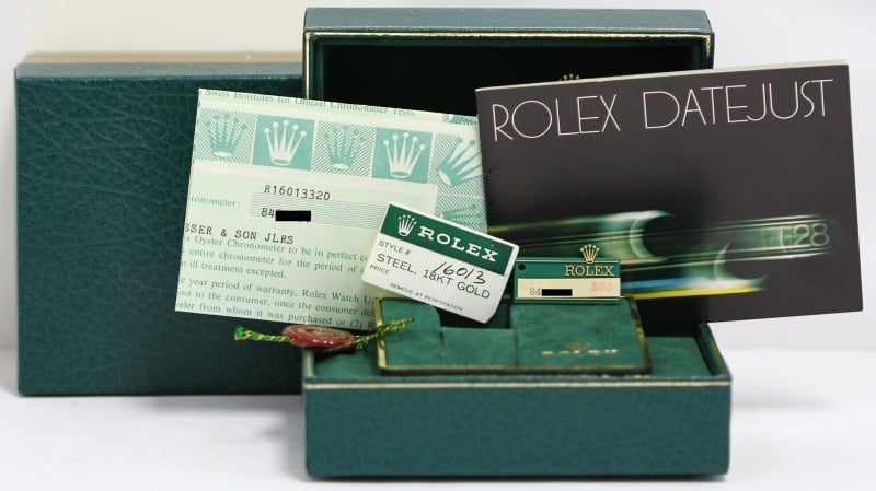 Rolex Datejust 16013 Diamond 100% Authentic