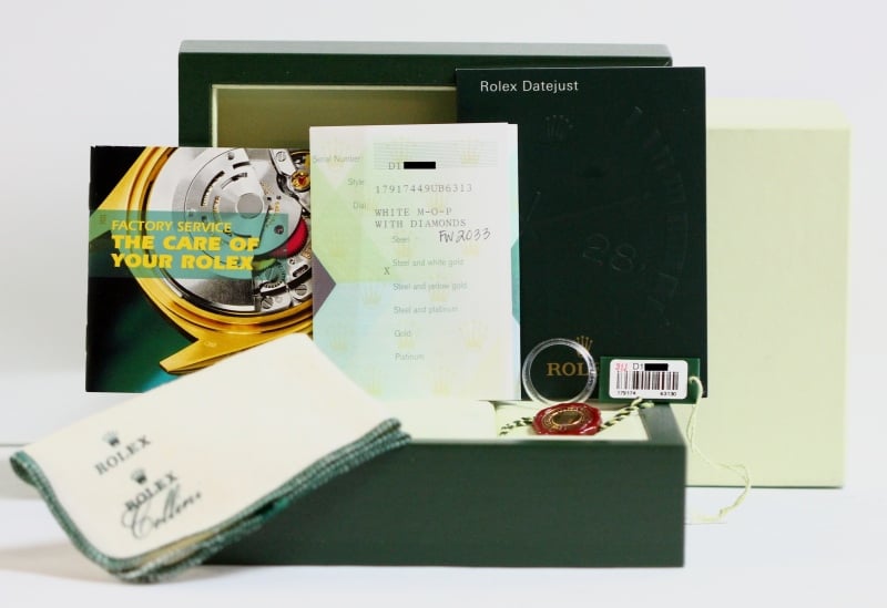 Rolex Lady-Datejust 179174 Mother of Pearl Diamond