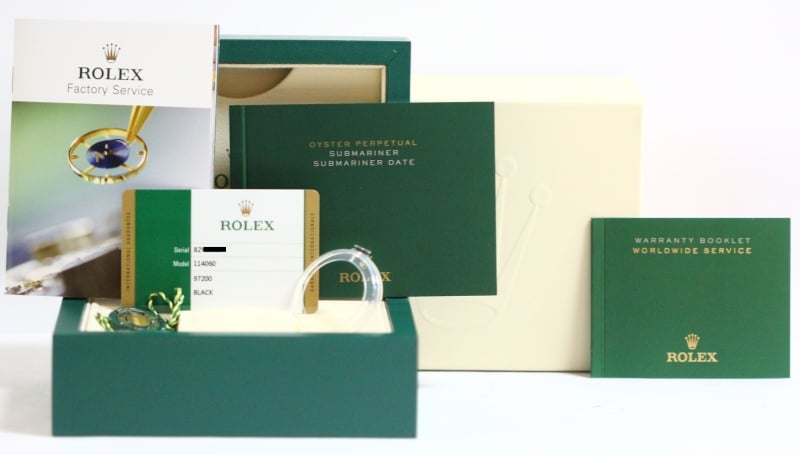 Rolex Submariner 114060 Ceramic Bezel No Date