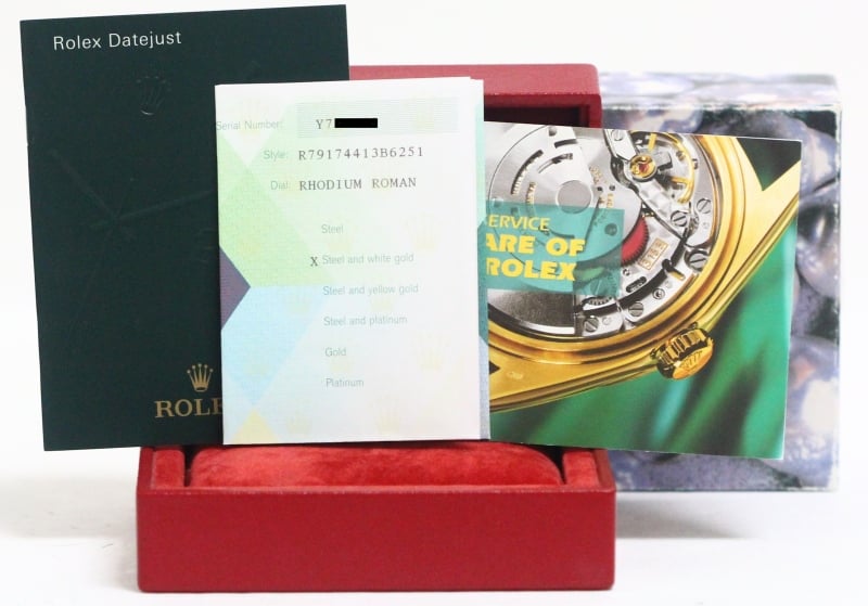 Rolex Lady-Datejust 79174 Silver Roman