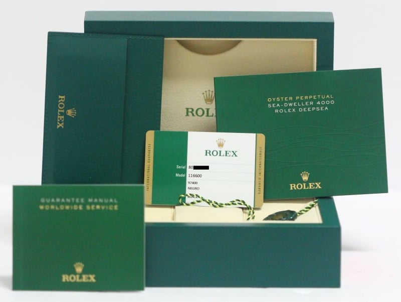 Rolex Men's Ceramic Sea-Dweller 116600