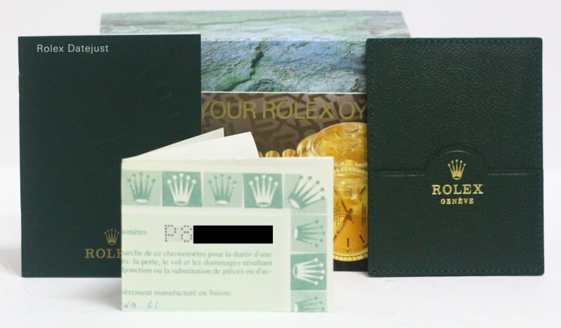 Rolex Oyster Perpetual Datejust 16234 White Gold Bezel