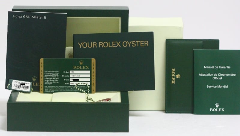 Rolex GMT Master 2 Ceramic 116713 Black Bezel