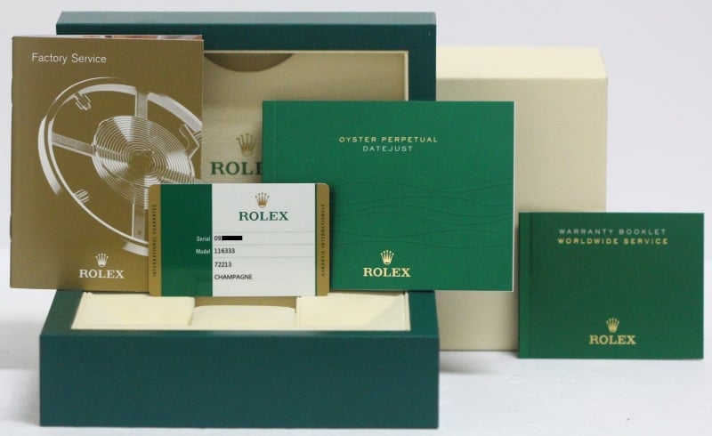 Rolex Datejust II 41mm Two-Tone 116333 Champage