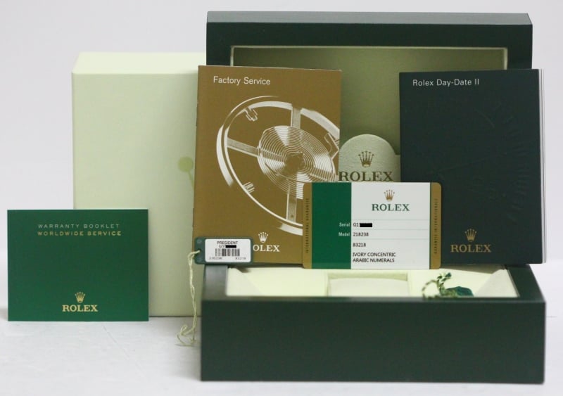 Rolex Day-Date 218238 Gold 41MM