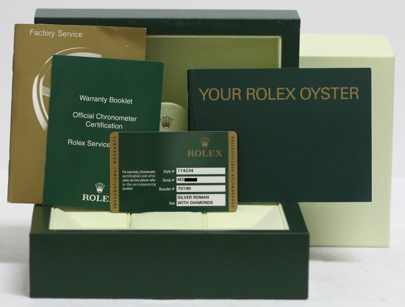 Rolex Air-King 114234 Diamond Dial
