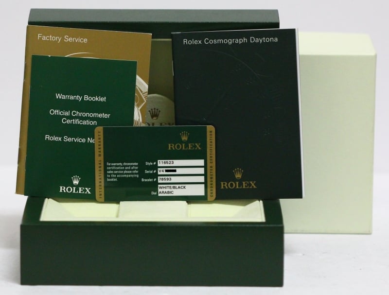 Rolex Daytona 116523 Arabic Dial