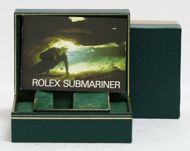 Black Rolex Submariner 168000 Stainless Steel